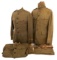 WWI US OFFICER TUNICS, BREECHES & GARRISON CAP