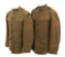 WWI US AEF 35th & 89th DIVISION EM/NCO TUNICS