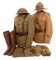 WWI US ARMY 35th DIV 140th REGT HELMET & UNIFORM