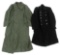 WWII GERMAN HEER M40 & FIRE POLICE GREATCOATS