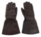 WWII GERMAN LUFTWAFFE LEATHER GAUNTLET GLOVES