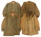 WWII US ARMY M43 FIELD PILES & MACKINAW COATS