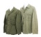 WWII USMC UNIS & NAVY P41 HBT COMBAT SHIRTS