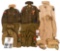 WWII US ARMY EM/NCO SERVICE TUNIC & IKE JACKET