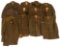 WWII US ARMY SERVICE TUNICS & IKE JACKETS