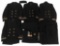 WWII US NAVY, USCG, & USMS OFFICER UNIFORM ITEMS