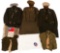 WWII US ARMY CBI, INFANTRY & MP OFFICER UNIFROMS