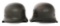 REFURBISHED GERMAN M40 & M42 SS COMBAT HELMETS