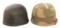 REENACTOR WWII GERMAN M38 FALLSCHIRMJAGER HELMETS