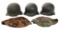 REFURBISHED WWII GERMAN M40 & M42 COMBAT HELMETS