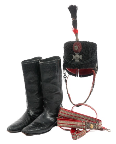 VICTORIAN BRITISH KING'S ROYAL RIFLE CORPS BUSBY
