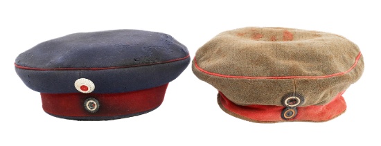 WWI IMPERIAL GERMAN ENLISTED FELDMUTZEN CAPS