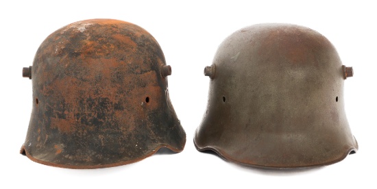 WWI IMPERIAL GERMAN M16 HELMET SHELLS