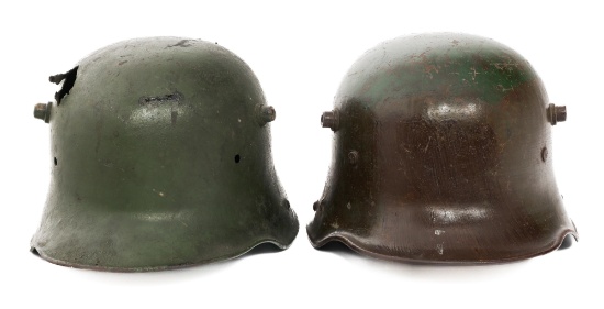 WWI IMPERIAL GERMAN M16 COMBAT HELMETS