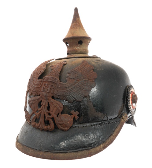 WWI IMPERIAL GERMAN M1915 PRUSSIAN PICKELHAUBE