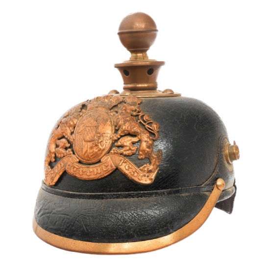 WWI GERMAN BAVARIAN ARTILLERY PICKELHAUBE