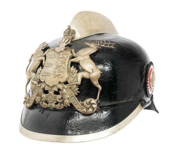 WWI GERMAN WURTTEMBERG FIRE BRIGADE PICKELHAUBE