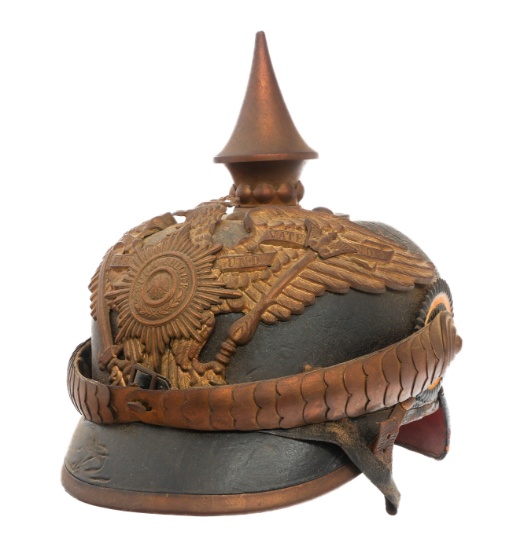 IMPERIAL GERMAN PRUSSIAN GUARD OFFICER PICKELHAUBE