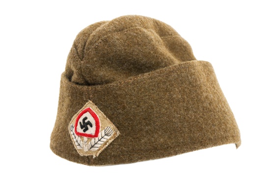 WWII GERMAN RAD ENLISTED OVERSEAS CAP