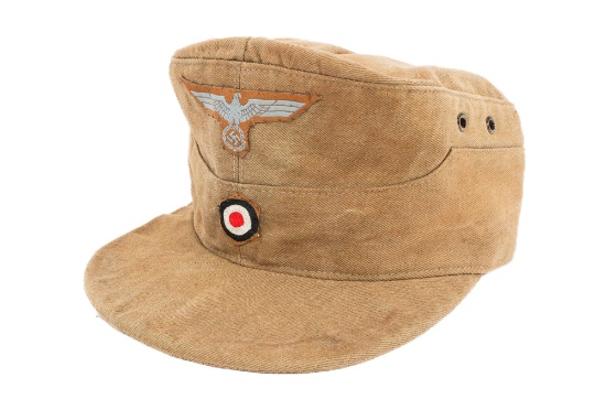 WWII GERMAN HEER AFRIKA KORPS M41 FIELD CAP