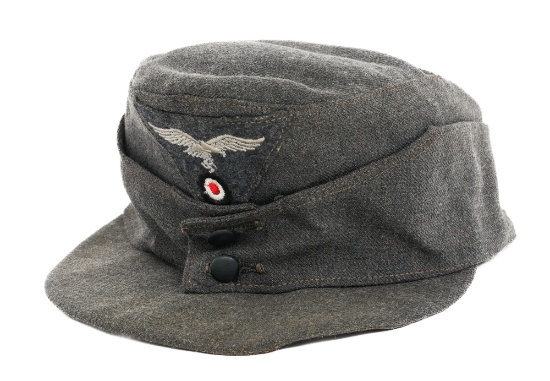 WWII GERMAN LUFTWAFFE M43 EM / NCO FIELD CAP