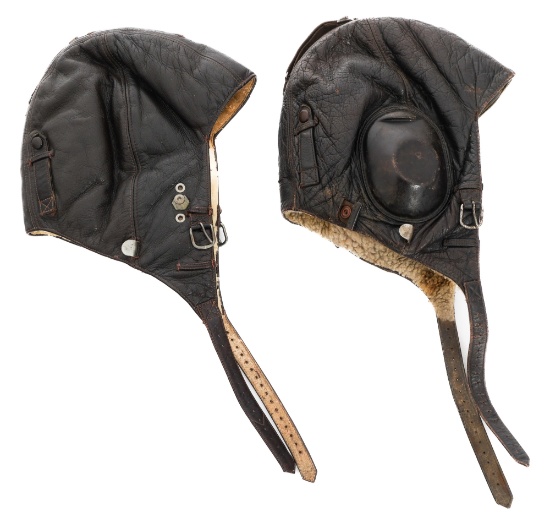 WWII GERMAN LUFTWAFFE LKpW101 & FK33 HELMETS