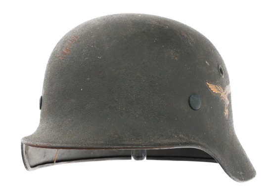 WWII GERMAN LUFTWAFFE M40 SD COMBAT HELMET