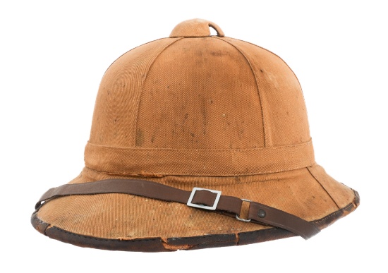 WWII GERMAN HEER 1ST PATTERN TROPICAL PITH HELMET