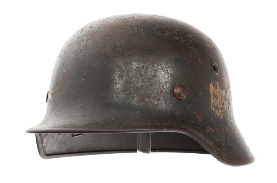 WWII GERMAN KRIEGSMARINE M40 SD COMBAT HELMET