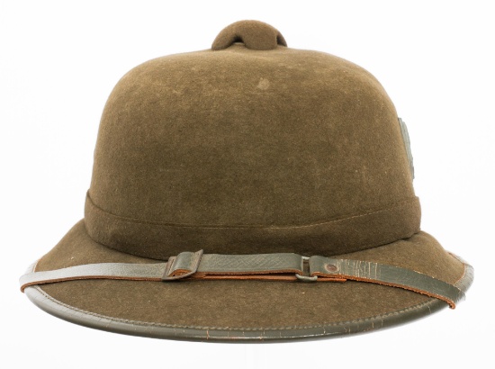 WWII GERMAN HEER 2nd PATTERN PITH HELMET
