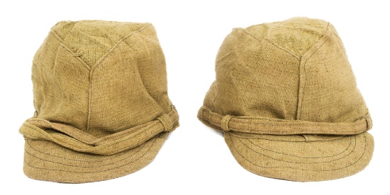 WWII IMPERIAL JAPANESE ARMY EM/NCO FIELD CAPS