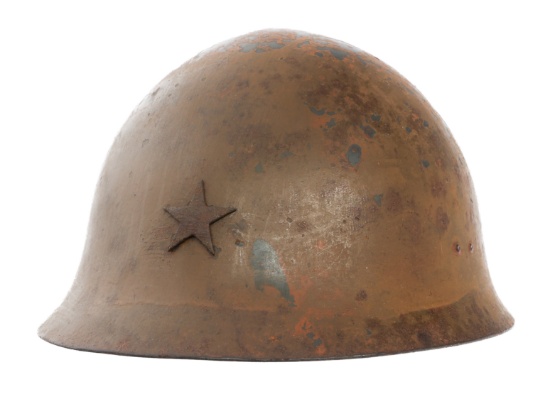 WWII IMPERIAL JAPANESE TYPE 90 COMBAT HELMET