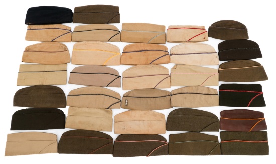 WWII US ARMY GARRISON CAPS