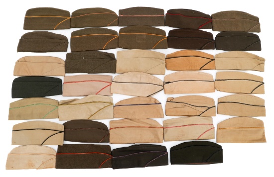 WWII US ARMY GARRISON CAPS