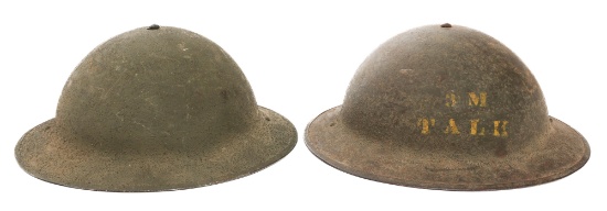 WWII US M1917A1 COMBAT HELMETS