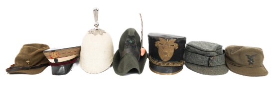 19th C. - COLD WAR WORLD MILITARY HEAD GEAR
