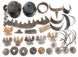 IMPERIAL GERMAN PICKELHAUBE ASSORTED PARTS