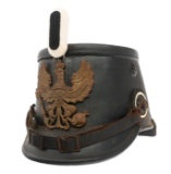 WWI IMPERIAL GERMAN M1915 PRUSSIAN JAGER SHAKO