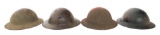 US M1917 & BRITISH MkI COMBAT HELMETS