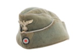 WWII GERMAN HEER INF. OFFICER M38 OVERSEAS CAP