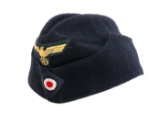 WWII GERMAN KRIEGSMARINE OVERSEAS CAP