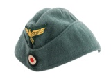 WWII GERMAN KRIEGSMARINE COASTAL ART. OVERSEAS CAP