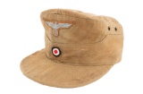 WWII GERMAN HEER AFRIKA KORPS M41 FIELD CAP