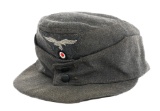 WWII GERMAN LUFTWAFFE M43 EM / NCO FIELD CAP