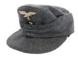 WWII GERMAN LUFTWAFFE M43 EM / NCO FIELD CAP