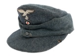 WWII GERMAN LUFTWAFFE M43 EM / NCO FIELD CAP