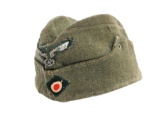 WWII GERMAN HEER EM/NCO M34 OVERSEAS CAP