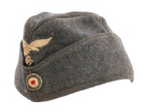 WWII GERMAN LUFTWAFFE OVERSEAS CAP