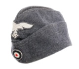 WWII GERMAN LUFTWAFFE OVERSEAS CAP