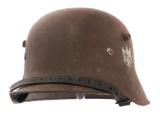 WWII GERMAN M18 TRANSITIONAL SD COMBAT HELMET
